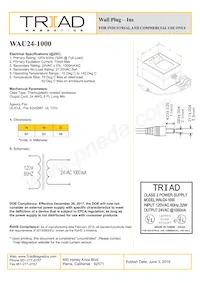 WAU24-1000數據表 封面