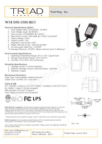 WSU050-1500-R13數據表 封面