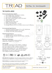 WSX050-4000-R Datenblatt Cover