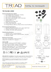 WSX240-1000 Datenblatt Cover