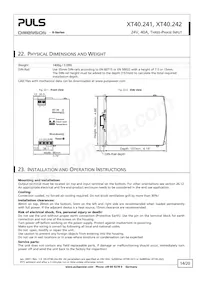 XT40.241數據表 頁面 14