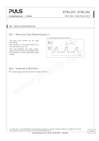 XT40.241 Datasheet Pagina 16