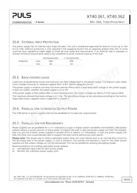 XT40.362 Datasheet Page 18