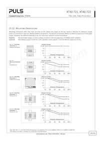 XT40.722 Datasheet Pagina 19