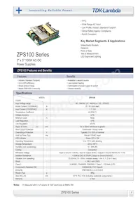 ZPS100-24數據表 封面