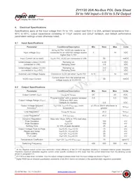 ZY1120G-T3 Datasheet Pagina 3