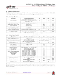 ZY7007LG-T3 Datasheet Page 3