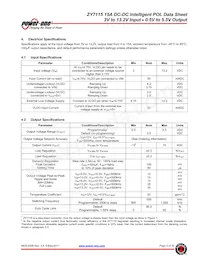 ZY7115LG-T3 Datasheet Page 3