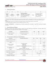 ZY8105G-R1 데이터 시트 페이지 2