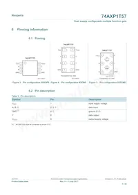 74AXP1T57GNX Datasheet Page 3