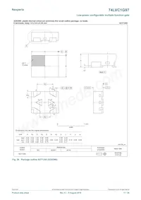 74LVC1G97GN Datasheet Pagina 17