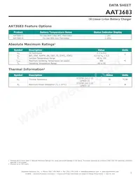 AAT3683IVN-4.2-4-T1 Datasheet Pagina 3