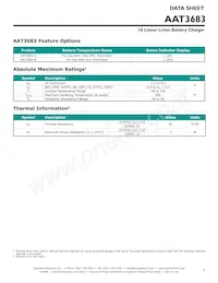 AAT3683IVN-4.2-4-T1 Datasheet Page 3