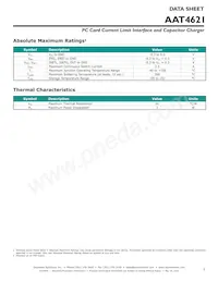AAT4621IWO-T1 Datasheet Page 3
