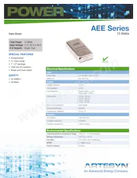 AEE01AA18-LS Datenblatt Cover
