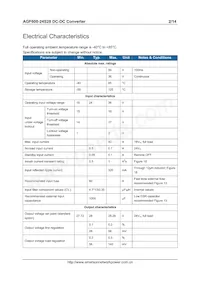 AGF600-24S28-6L Datasheet Pagina 2