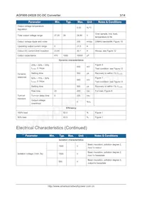 AGF600-24S28-6L Datasheet Pagina 3