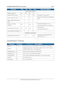 AGF600-24S28-6L Datasheet Page 4