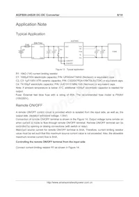 AGF600-24S28-6L Datasheet Pagina 8