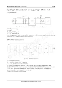 AGF600-24S28-6L 데이터 시트 페이지 11