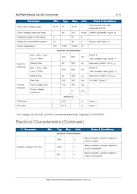 AGF600-48S30-6L Datasheet Page 3