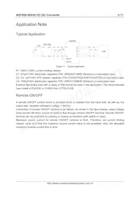 AGF600-48S30-6L Datasheet Page 8