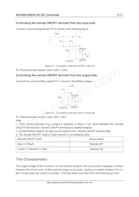 AGF600-48S30-6L Datasheet Pagina 9