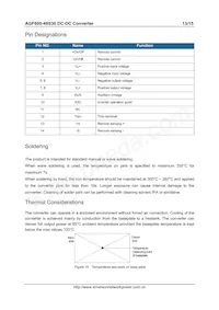 AGF600-48S30-6L Datasheet Page 13