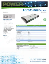 AGF800-48S48P-6L Datasheet Cover