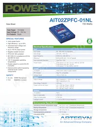 AIT02ZPFC-01NL Datasheet Copertura