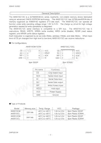 AK6512CL Datasheet Pagina 2