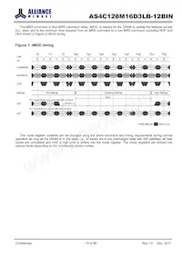 AS4C128M16D3LB-12BINTR Datasheet Pagina 13