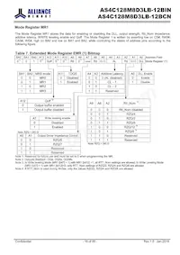 AS4C128M8D3LB-12BINTR Datenblatt Seite 16
