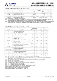 AS4C128M8D3LB-12BINTR Datenblatt Seite 23