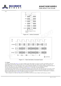 AS4C16M16MD1-6BINTR Datasheet Page 23