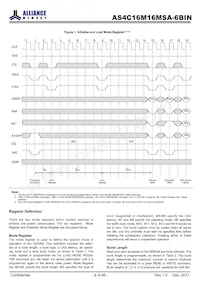 AS4C16M16MSA-6BINTR數據表 頁面 6