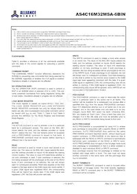 AS4C16M32MSA-6BINTR Datasheet Page 13