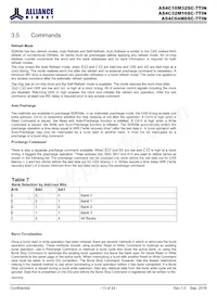 AS4C16M32SC-7TINTR Datasheet Page 13