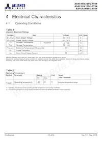 AS4C16M32SC-7TINTR Datasheet Page 15