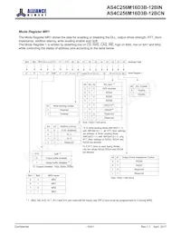 AS4C256M16D3B-12BINTR Fiche technique Page 10