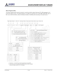 AS4C256M16D3LB-12BANTR Datasheet Page 11