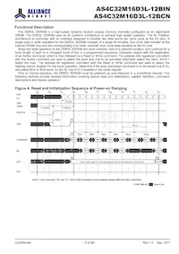 AS4C32M16D3L-12BCN Datasheet Page 9