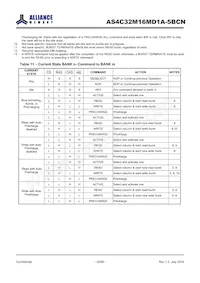 AS4C32M16MD1A-5BCNTR Datasheet Page 18
