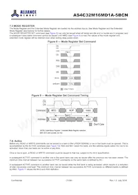AS4C32M16MD1A-5BCNTR Datasheet Page 21