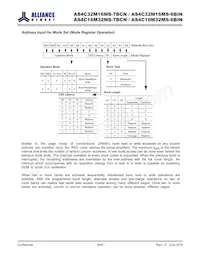 AS4C32M16MS-7BCNTR Datasheet Pagina 8