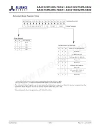 AS4C32M16MS-7BCNTR Datasheet Page 9