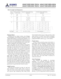AS4C32M16MS-7BCNTR Datasheet Page 10