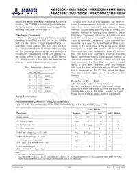 AS4C32M16MS-7BCNTR Datenblatt Seite 11