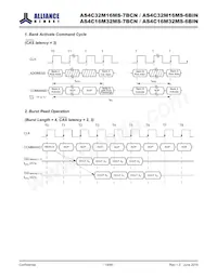 AS4C32M16MS-7BCNTR Datasheet Page 19