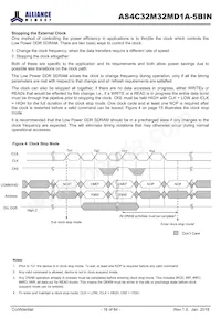 AS4C32M32MD1A-5BINTR Datasheet Pagina 16